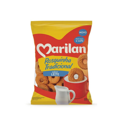 Marilan rosquinha tradicional sabor leite 300g