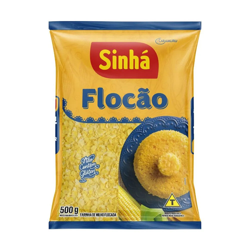 Sinha Flocao de milho 500g