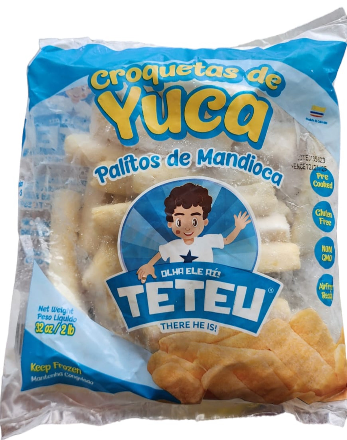 Croquetas de Yuca TETEU 2lb