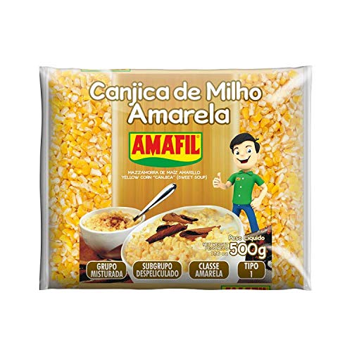 Canjica de milho amarela Amafil 500g