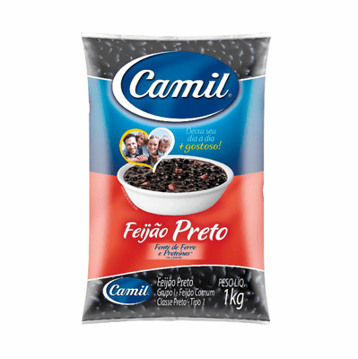 Feijao preto Camil - Black beans Camil