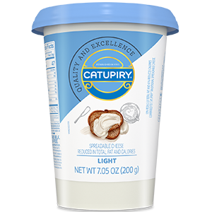 Requeijao catupiry light 200g - Spreadable Cheese Catupiry light 200g