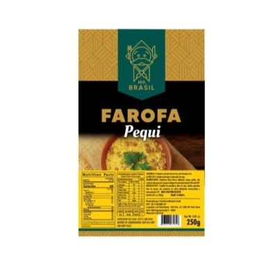 Farofa Pequi MrBrasil - Seasoned cassava flour Pequi Flavor