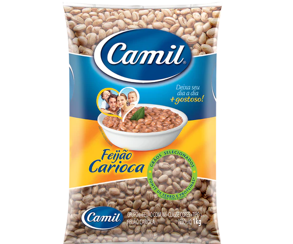 Brown beans Camil - Feijao carioca Camil