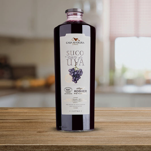 Suco de uva 100% puro 1l - Grape juice 100% pure