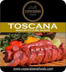 Linguiça Toscana Copacabana - Brazilian style BBQ sausage